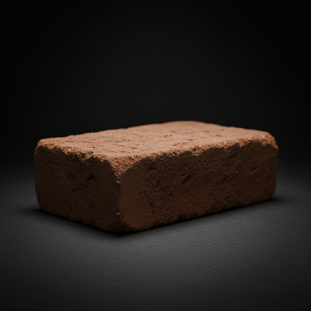 粗糙的红色砖块